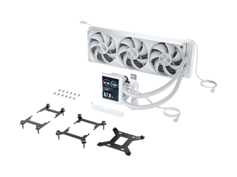 Corsair NAUTILUS II 360 RS LCD 3x120mm White