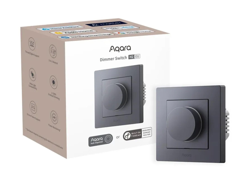 Aqara Aqara Dimmer Switch H2 EU Szary