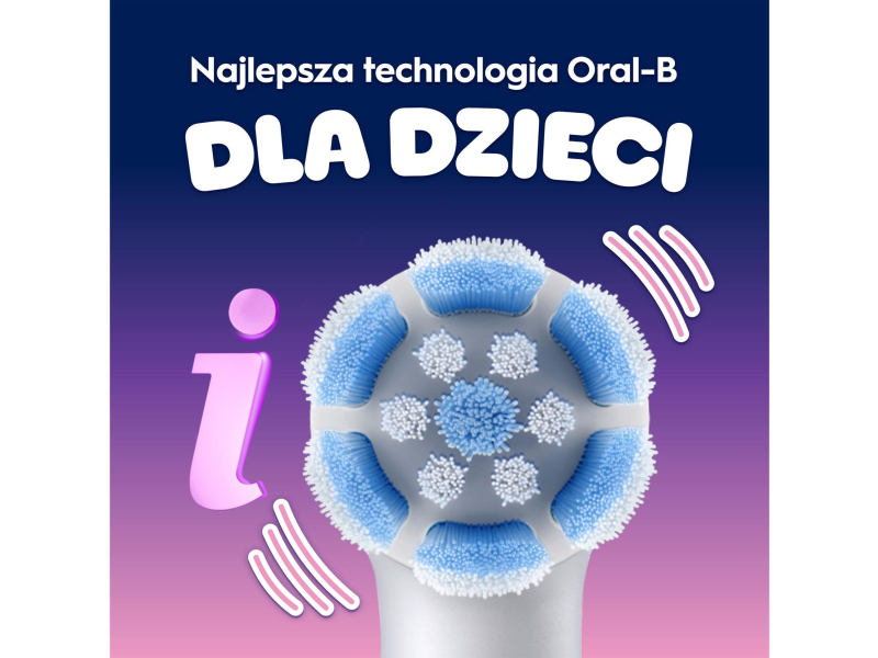 Oral-B Szczoteczka magnetyczna iO Kids Stitch (6+ etui róż)