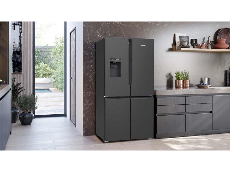 Siemens KF96DAXEA Multidoor 183cm Czarna Stal Szczotkowana 574L