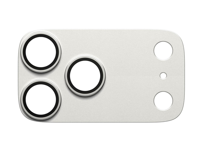PanzerGlass Fender Camera Protector do iPhone 17 Pro Max Silver