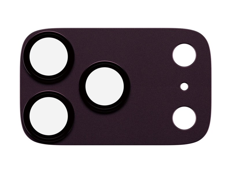 PanzerGlass Fender Camera Lens Protector do iPhone 18 Pro Dark Cherry