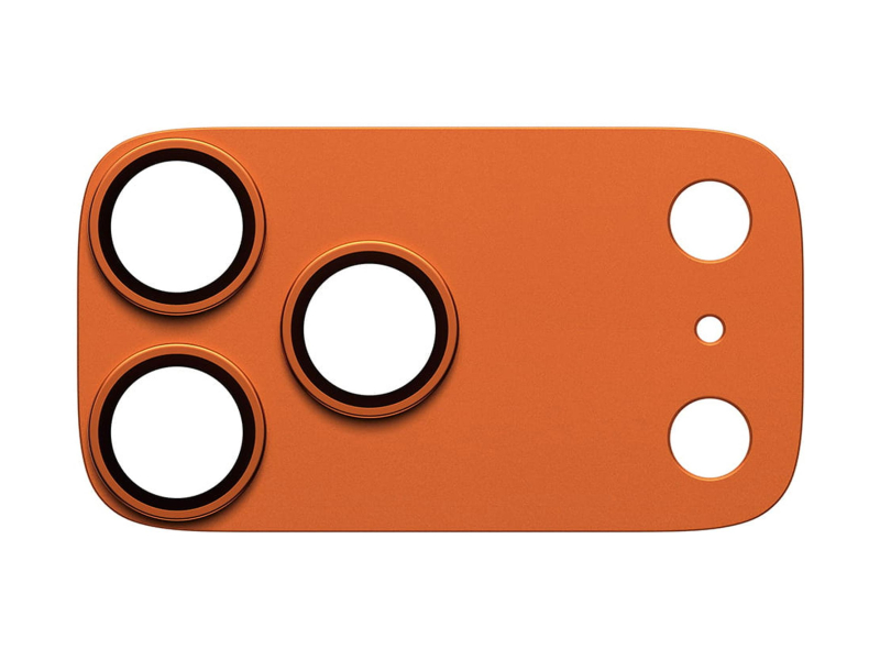 PanzerGlass Fender Camera Protector do iPhone 17 Pro Max Cosmic Orange