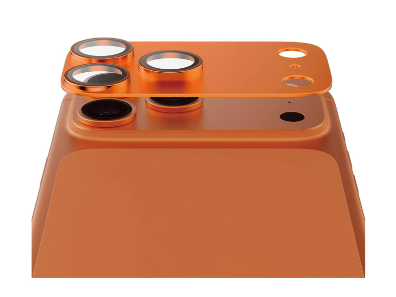 PanzerGlass Fender Camera Protector do iPhone 17 Pro Max Cosmic Orange