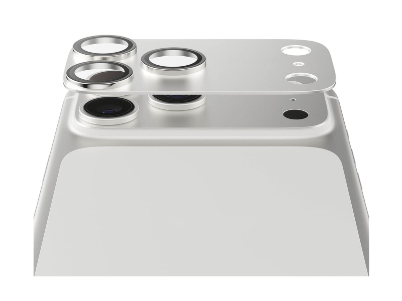 PanzerGlass Fender Camera Protector do iPhone 17 Pro Silver