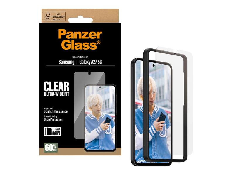 PanzerGlass Ultra-Wide Fit (EasyAligner) do Samsung Galaxy A27 5G