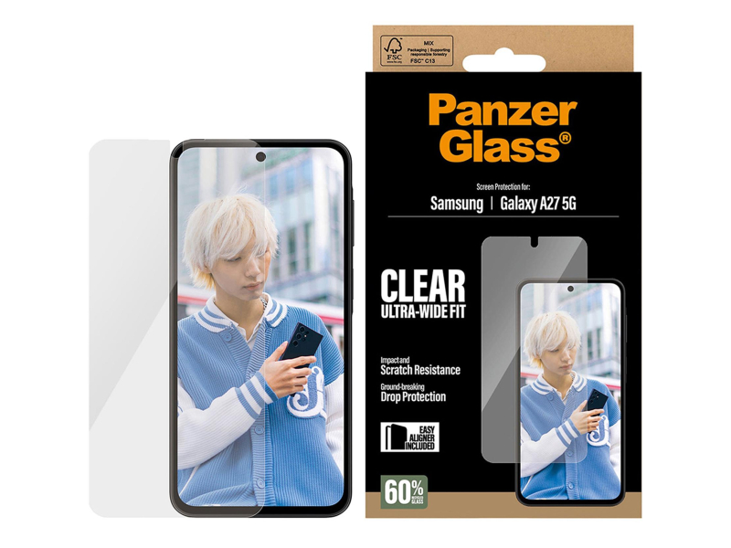 PanzerGlass Ultra-Wide Fit (EasyAligner) do Samsung Galaxy A27 5G