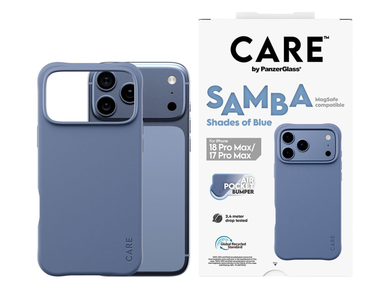 PanzerGlass CARE™ Samba do iPhone 18 Pro Max / 17 Pro Max Blue