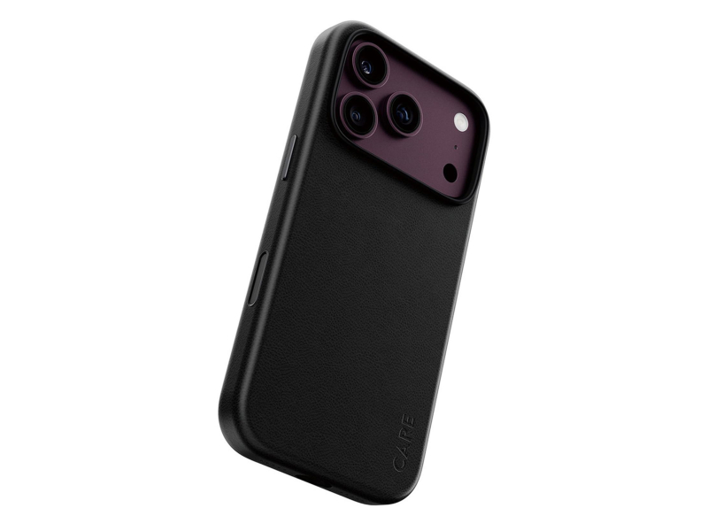 PanzerGlass CARE™ Solo Vegan Leather do iPhone 18 Pro / 17 Pro Black