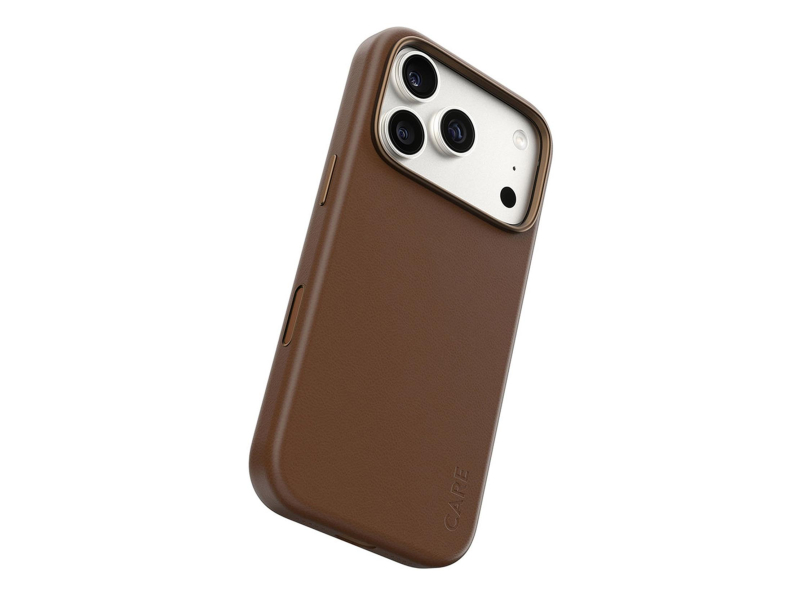 PanzerGlass CARE™ Solo Vegan Leather do iPhone 18 Pro / 17 Pro Brown