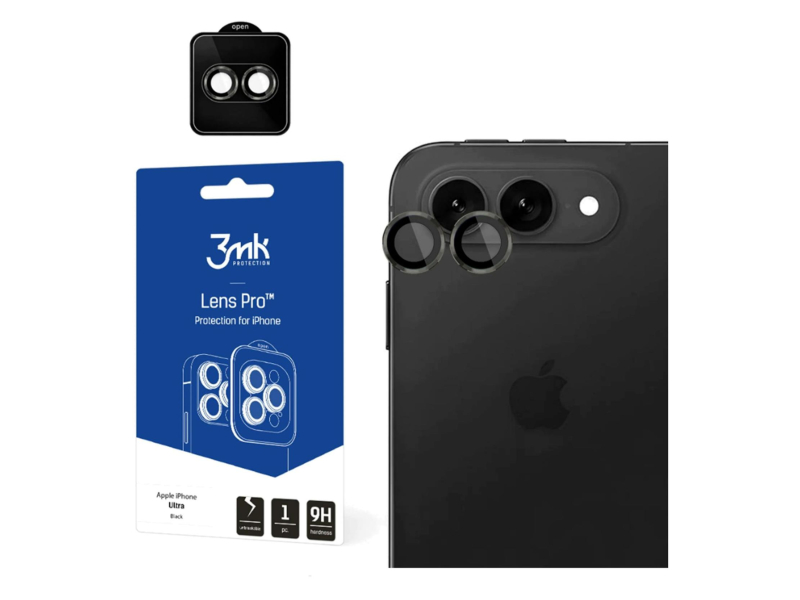 3mk Lens Protection Pro Black do Apple iPhone Duo