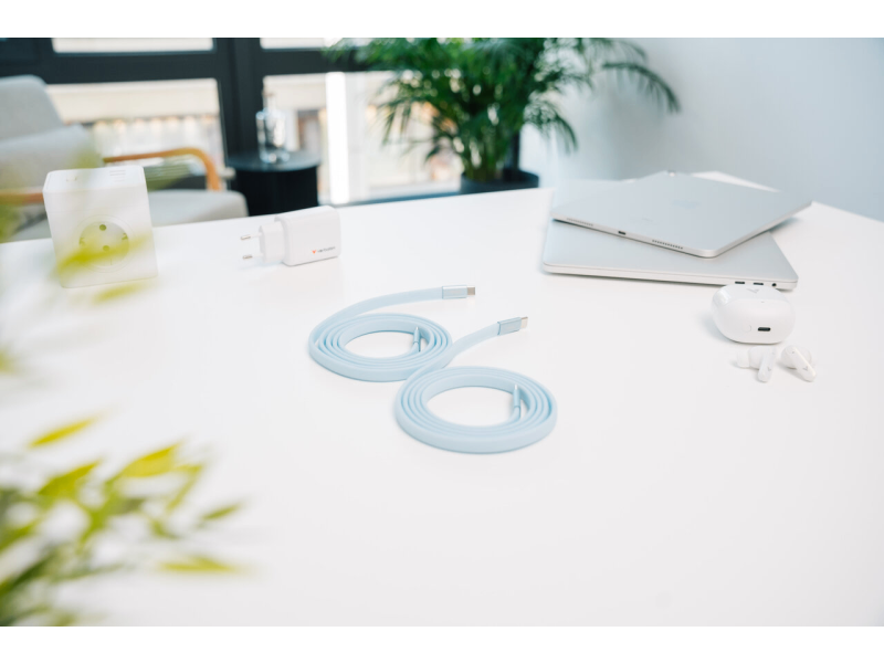 Verbatim SoftTouch USB-C to C cable 60W 120 cm - Blue