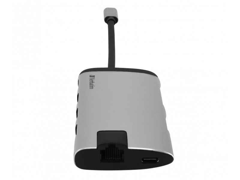Verbatim Hub USB 3.1 GEN 1 /USB 3.0x3 /HDMI / SDHC / MICROSDHC / RJ45