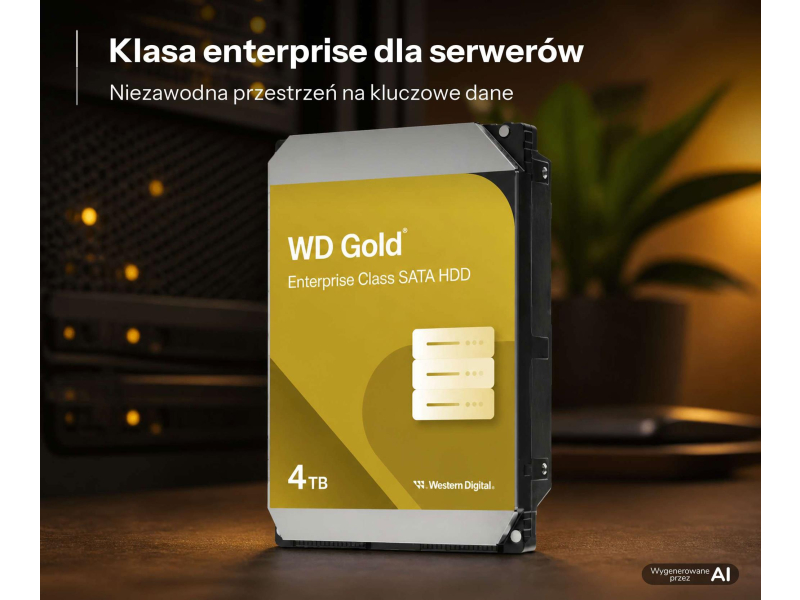 WD Gold 4TB 7200obr.256MB