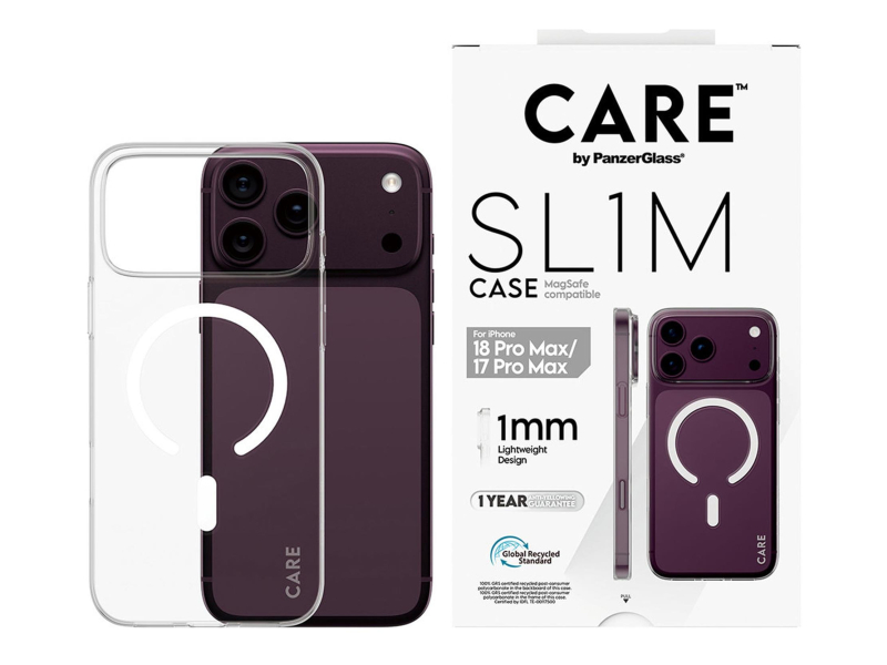 PanzerGlass CARE™ SL1M do iPhone 18 Pro Max / 17 Pro Max Transparent