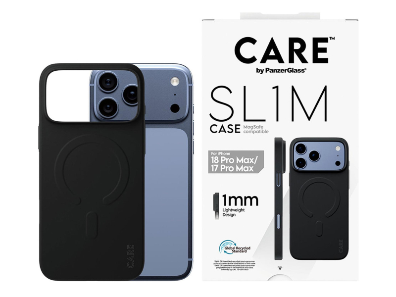 PanzerGlass CARE™ SL1M do iPhone 18 Pro Max / 17 Pro Max Black