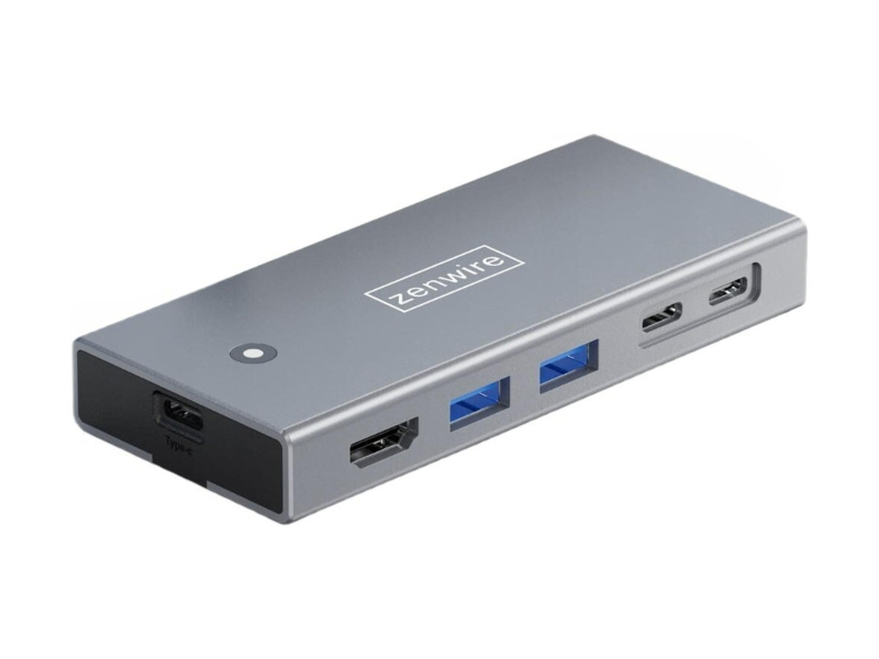 Zenwire Obudowa na dysk M2 NVME HUB USB-C 3.2 HDMI 2.0 PD 100W