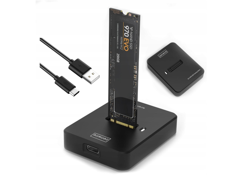 Zenwire Adapter M2 NVME PCie/SATA USB-C 10 GB/s
