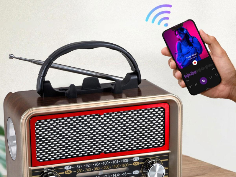Zenwire Radio Retro FM Solarne BT-S060