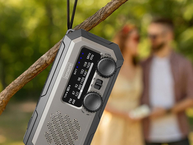 Zenwire Radio Solarne Awaryjne Budowlane Vibe Y2