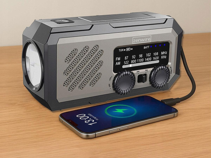 Zenwire Radio Solarne Awaryjne Budowlane Vibe Y2