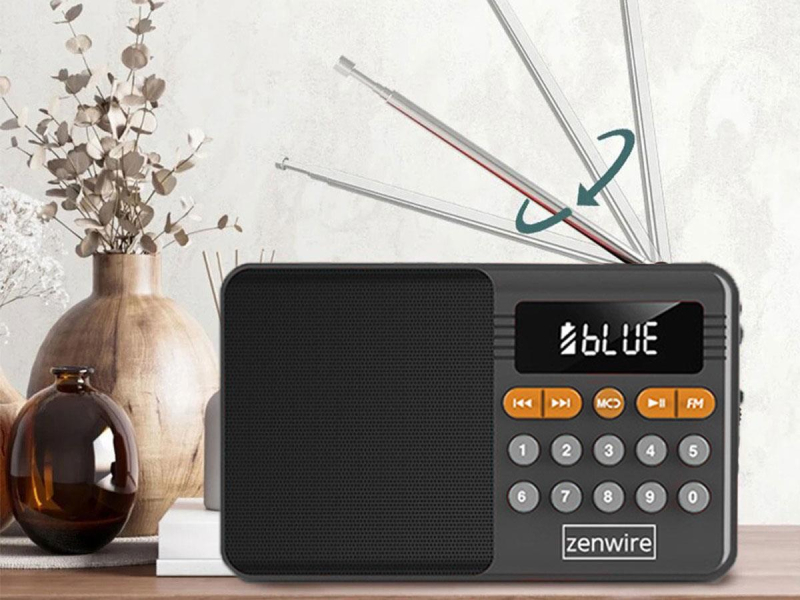 Zenwire Mini Radio FM Bezprzewodowe YSF-005BT