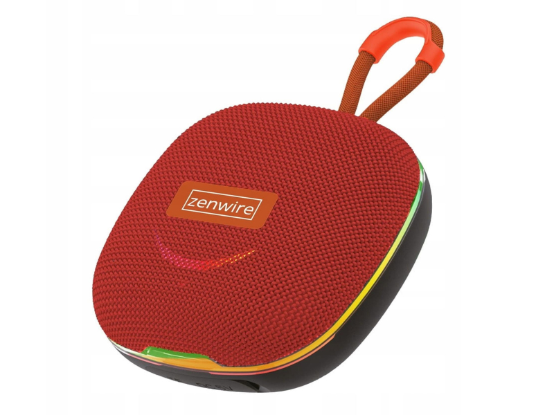 Zenwire Mały Głośnik Przenośny Bezprzewodowy MP3 13W Czerwony