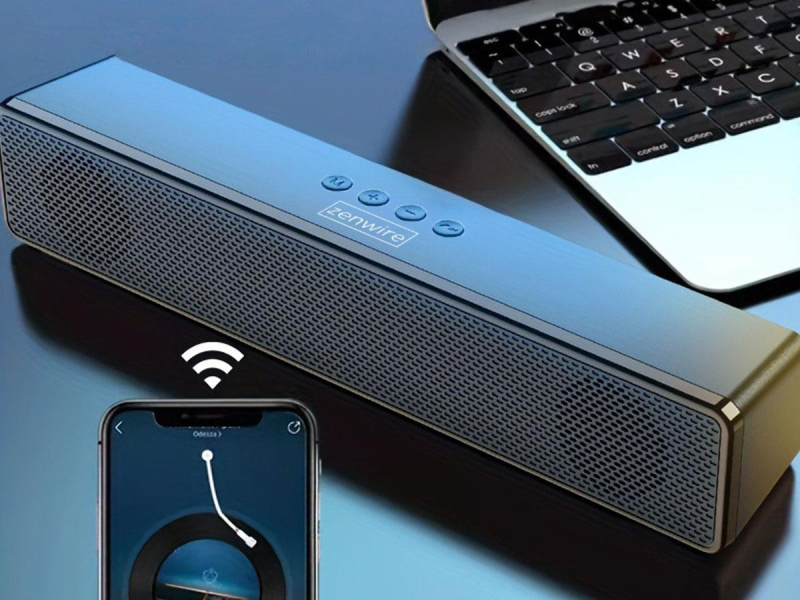 Zenwire Mini Soundbar Głośnik Bluetooth Radio FM SD USB AUX