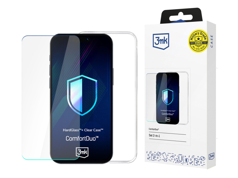 3mk ComfortDuo Clear do iPhone 17 Pro Max/ 18 Pro Max
