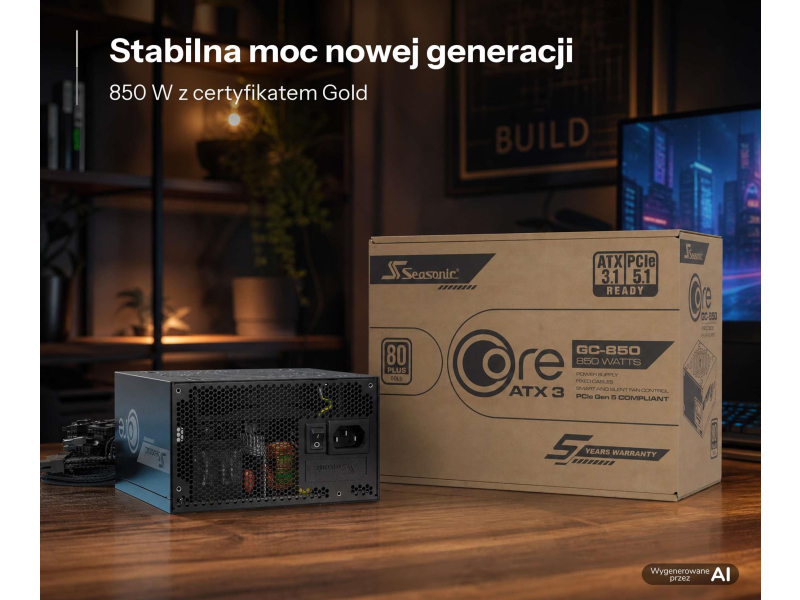 Seasonic Core GC 850W 80 Plus Gold ATX 3.1