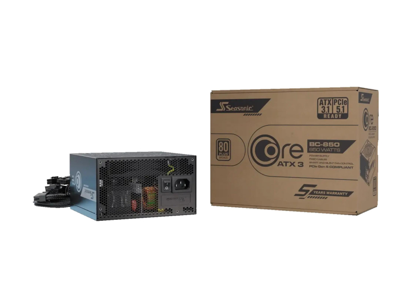 Seasonic Core BC 850W 80 Plus Bronze ATX 3.1