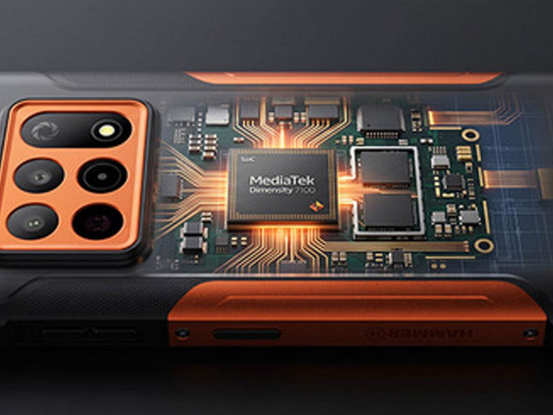 myPhone SMARTFON HAMMER CONSTRUCTION 3 5G pomarańczowy