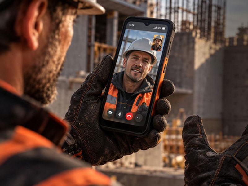 myPhone SMARTFON HAMMER CONSTRUCTION 3 5G pomarańczowy