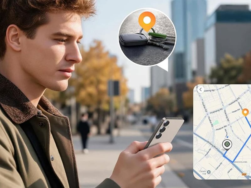 UGREEN Inteligentny lokalizator FineTrack S CM829 BT 5.3 do Samsung