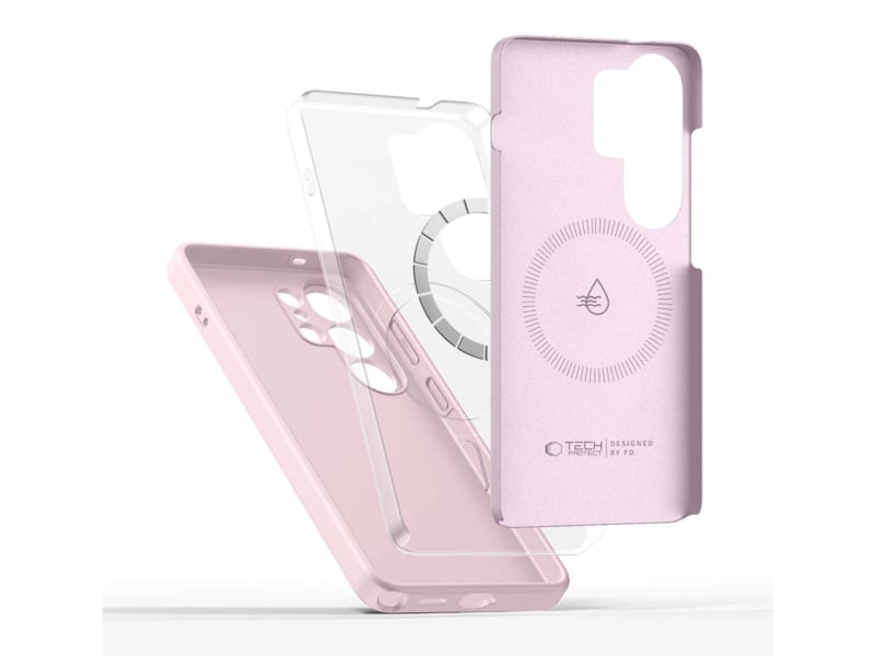 Tech-Protect Silicone Magsafe Galaxy S26 Ultra Pink Pearl