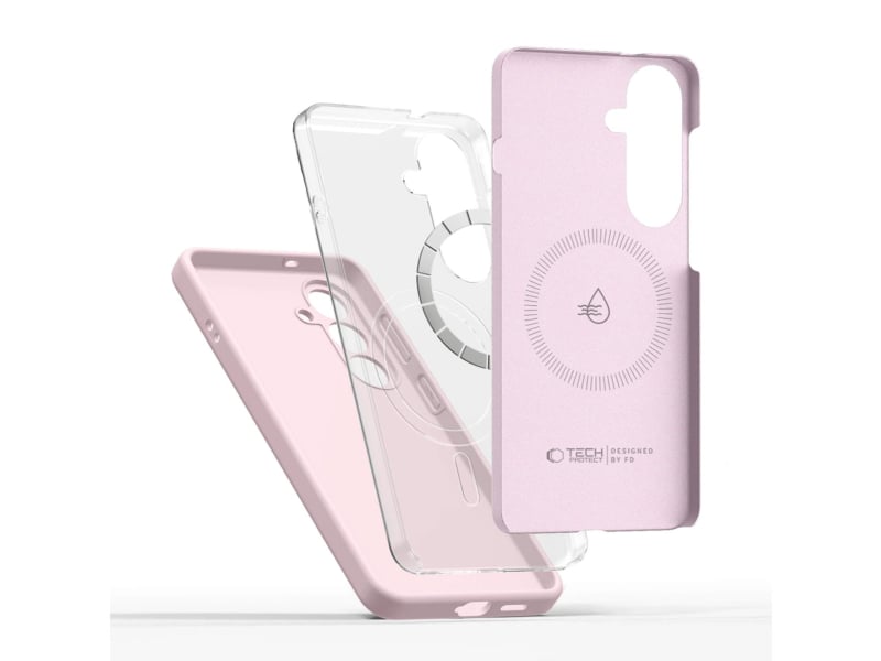 Tech-Protect Silicone Magsafe Galaxy S26+ Plus Pink Pearl