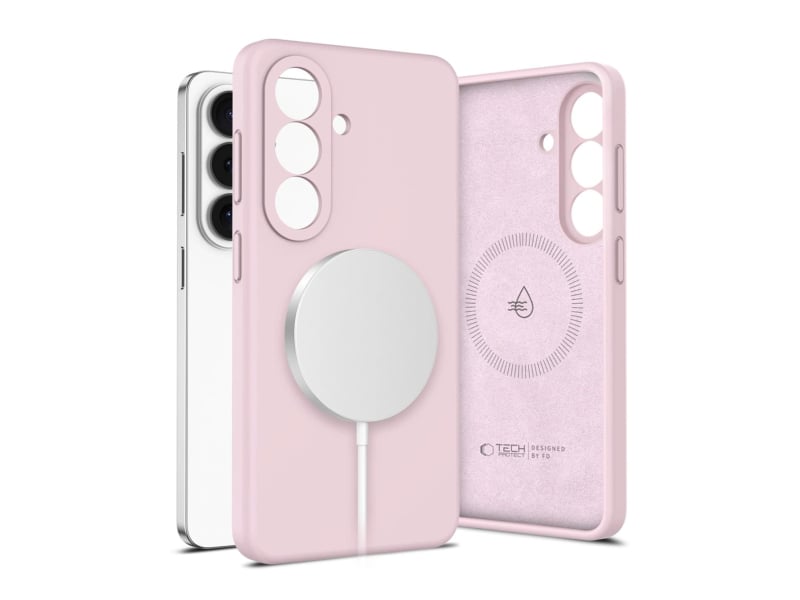 Tech-Protect Silicone Magsafe Galaxy S26+ Plus Pink Pearl