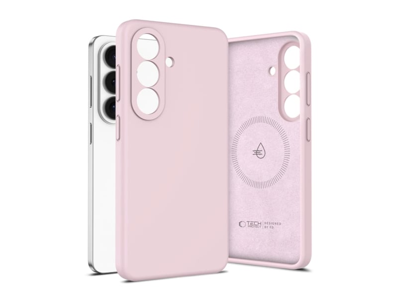 Tech-Protect Silicone Magsafe Galaxy S26+ Plus Pink Pearl