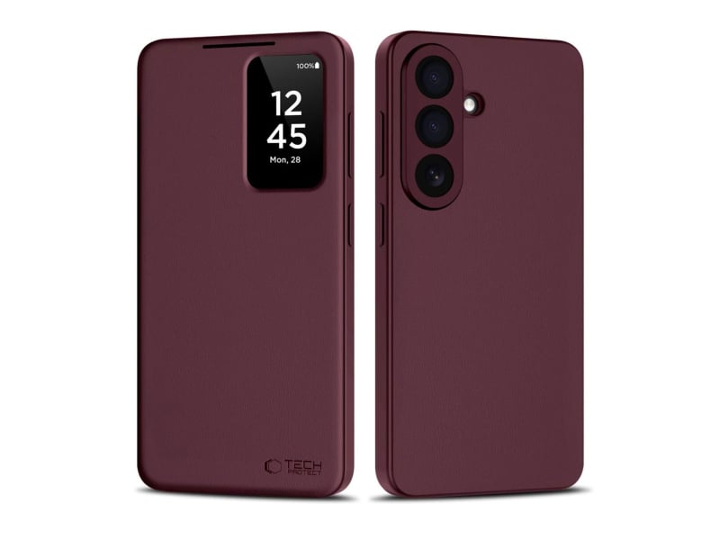Tech-Protect Smart Wallet Galaxy S26 Mulberry