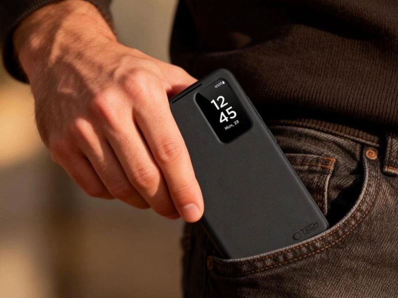 Tech-Protect Smart Wallet Galaxy S26 Ultra Matte Black