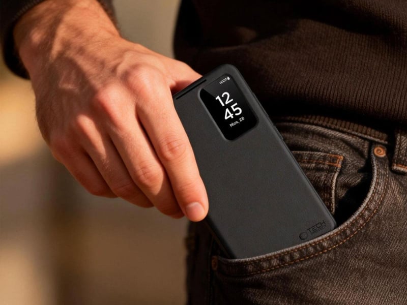 Tech-Protect Smart Wallet Galaxy S26 Matte Black