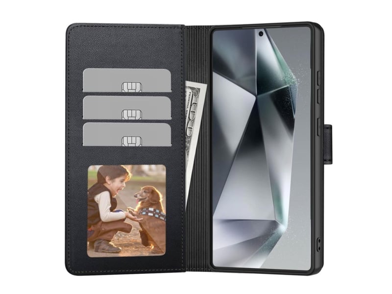 Tech-Protect Wallet Galaxy S26 Ultra Black