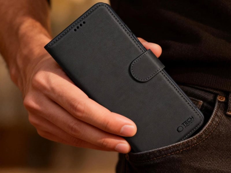 Tech-Protect Wallet Galaxy S26 Ultra Black