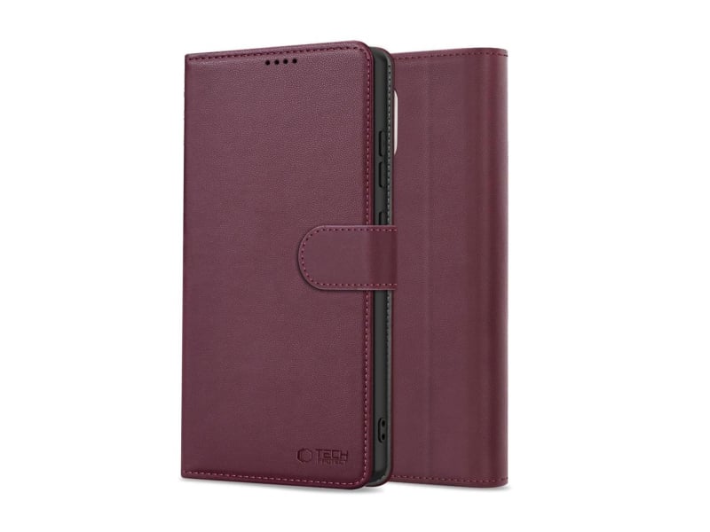 Tech-Protect Wallet Galaxy S26 Mulberry