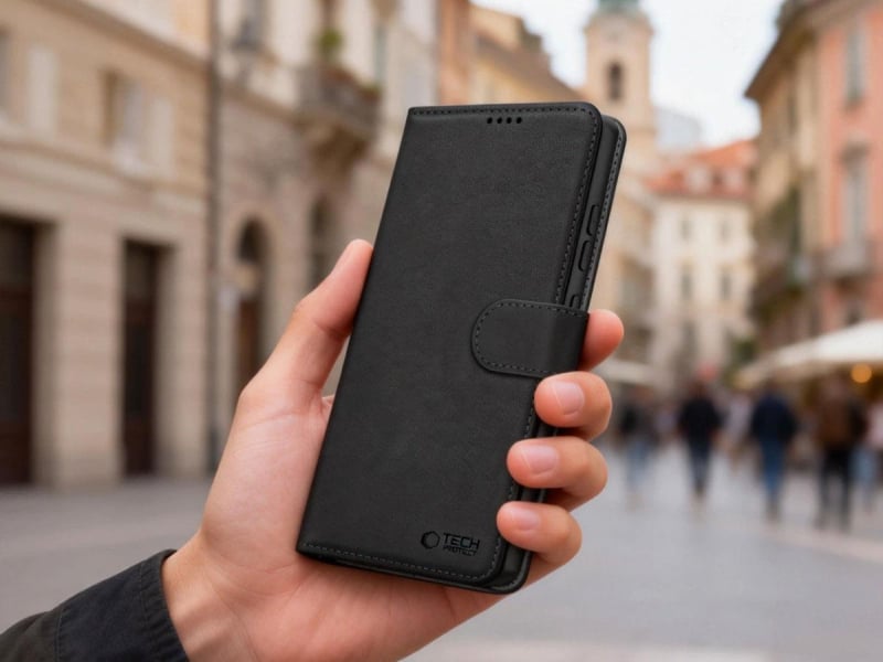 Tech-Protect Wallet Galaxy S26 Black