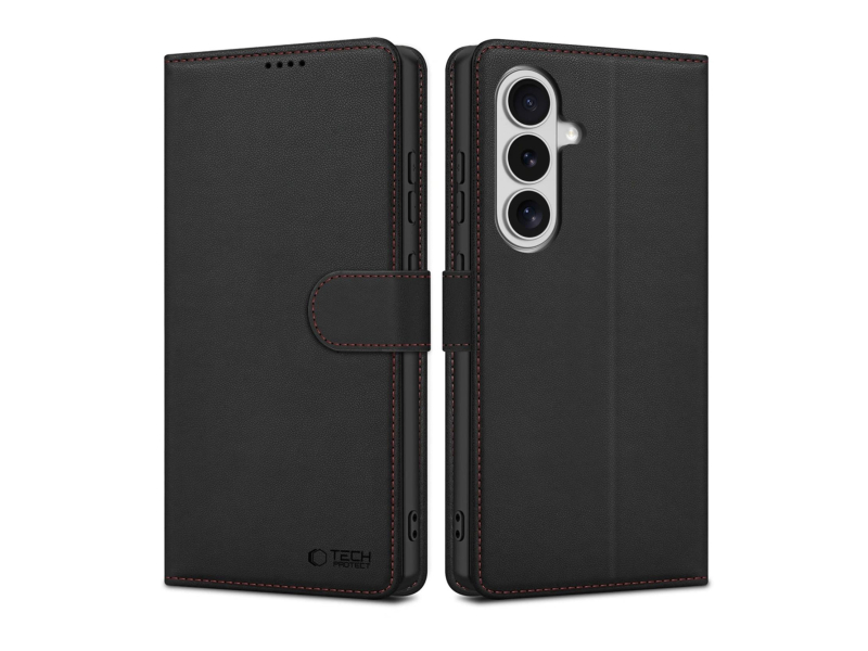 Tech-Protect Wallet Galaxy S26 Black/Red