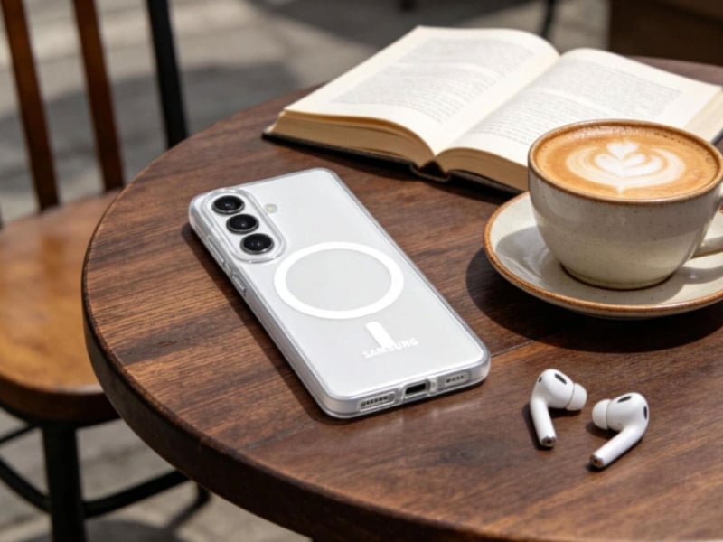 Tech-Protect Magslim Magsafe Galaxy S26 Matte/Ice