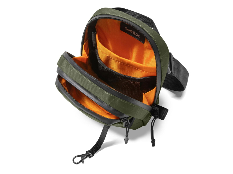 Tomtoc Torba podróżna Aviator-T37 z paskiem na ramię X-Pac (zielony)