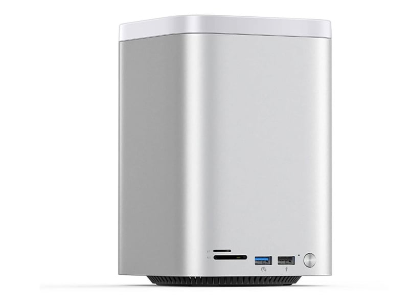 Orico MiniTower z kieszeniami na dyski twarde do 56TB - srebrna