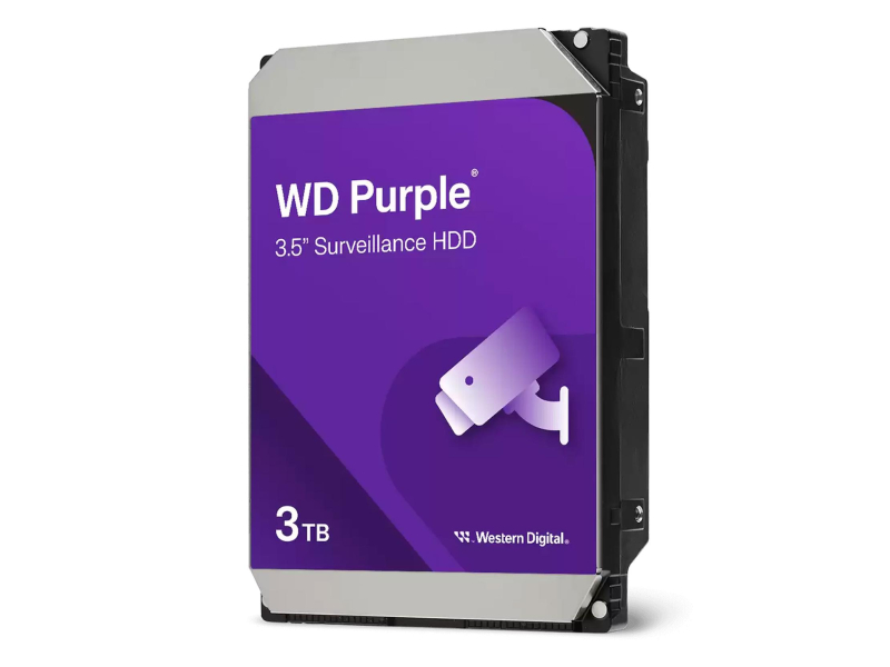 WD PURPLE 3TB 5400obr. 128MB
